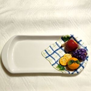Vintage Bella Casa Decorative Platter